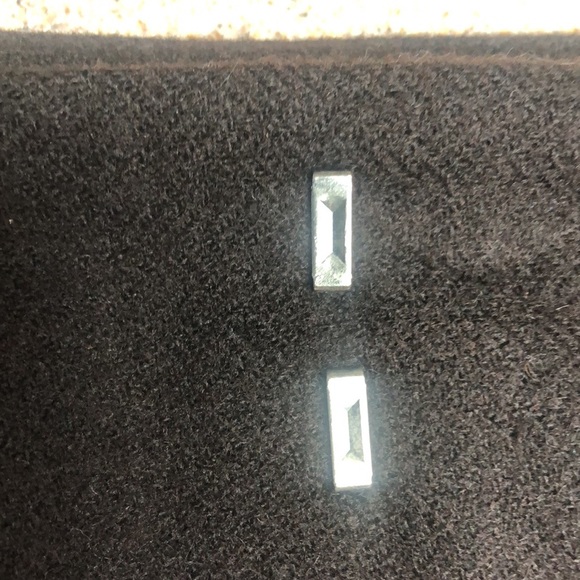 Brown Long Wool wrap skirt with fringe 12 P - Picture 10 of 12